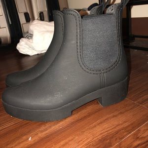 Jeffrey Campbell Chelsea platform rain boots